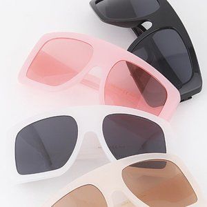 Women's Large Square Oversized Sunglasses (2 for $15)